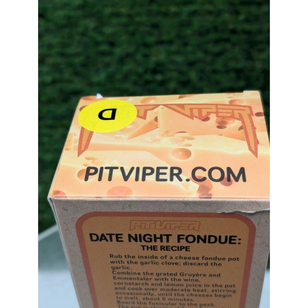 PIT VIPER The Schist Fondue Sunglasses Sand Splatter/Black Smoke NEW